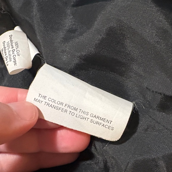 Madewell Black Moto Leather Jacket - Picture 6 of 11